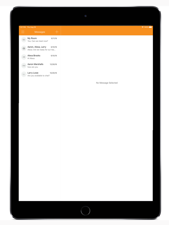 Vonage Enterprise for AD iPad  Screenshots