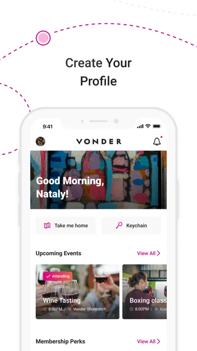 Vonder App سکرین شاٹس