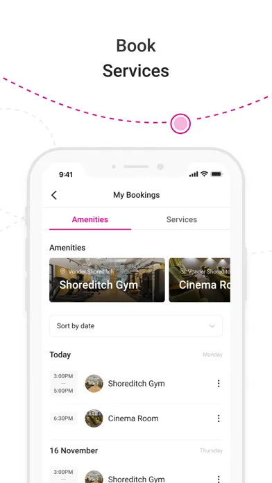 Vonder App سکرین شاٹس