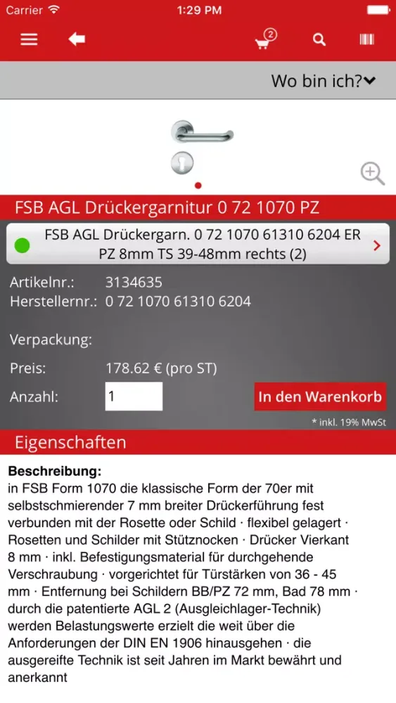 VON DER HEYDT GmbH Online-Shop App سکرین شاٹس