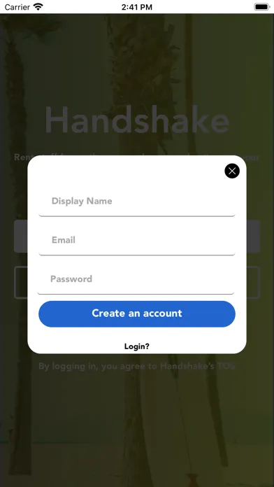 Скриншоты Handshake V/One