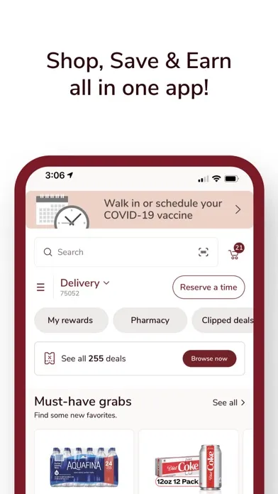 Ảnh chụp màn hình của Vons Deals & Delivery