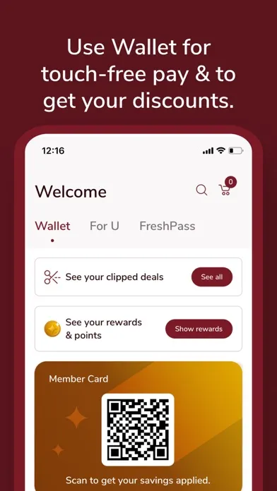 Ảnh chụp màn hình của Vons Deals & Delivery