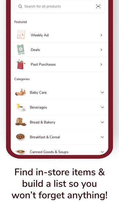 Ảnh chụp màn hình của Vons Deals & Delivery