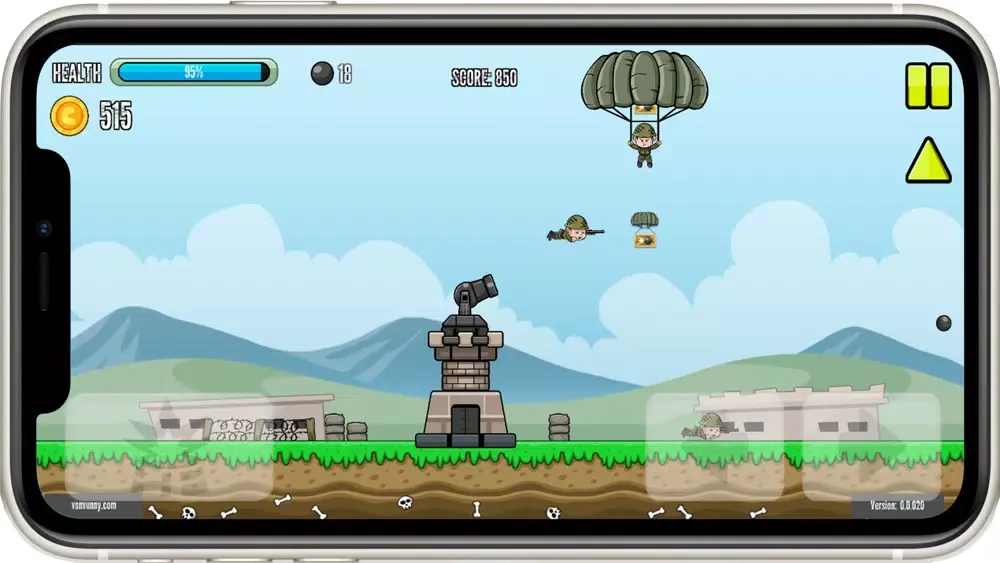 Soldier Drop - Cannon Shooter स्क्रीनशॉट