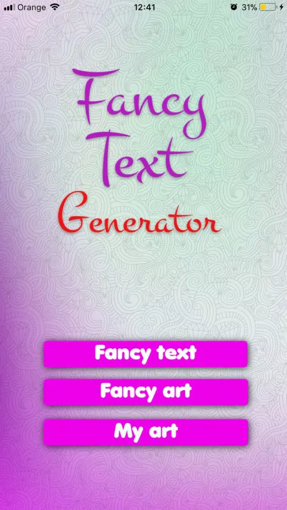 Capturas de tela do Fancy Text & Stylish Art Maker