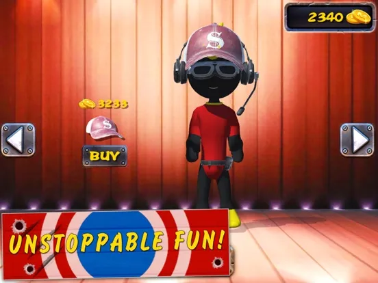 Kick the Stickman:Relief Game iPad  سکرین شاٹس