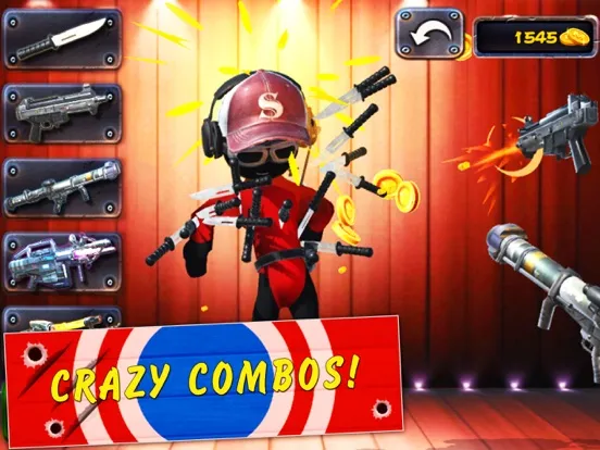 Kick the Stickman:Relief Game iPad  سکرین شاٹس