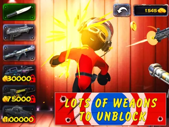 Kick the Stickman:Relief Game iPad  سکرین شاٹس