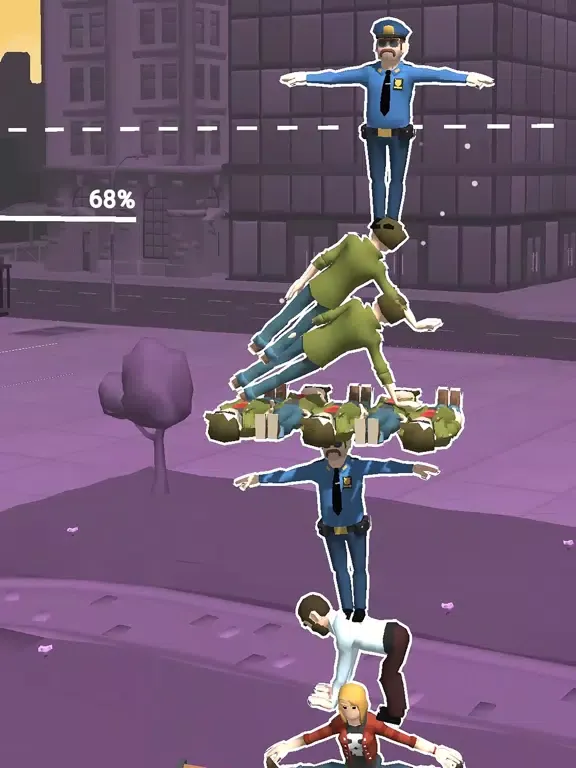 Capturas de tela do Human Tower! iPad 