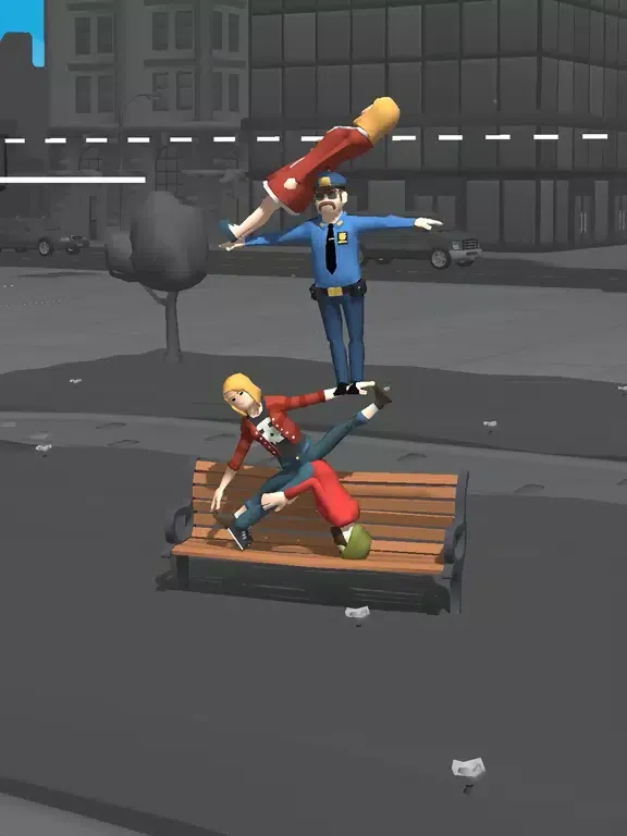 Capturas de tela do Human Tower! iPad 