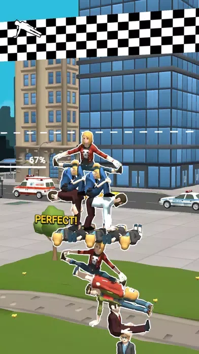 Capturas de tela do Human Tower!