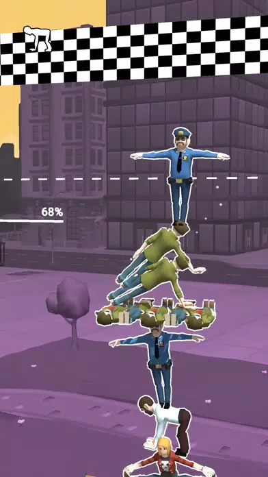 Capturas de tela do Human Tower!