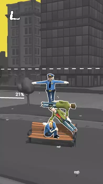 Capturas de tela do Human Tower!
