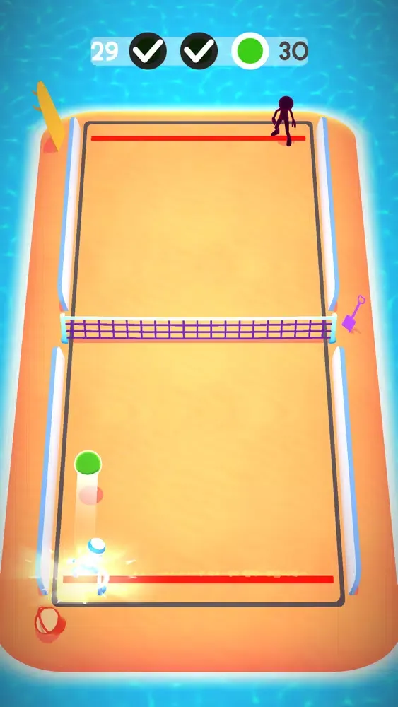 Screenshot di Tennis Dash