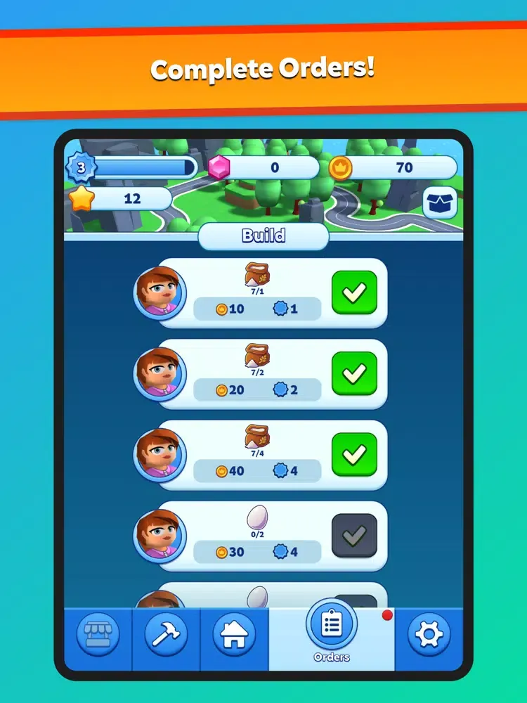 Puzzleville: Switch & Craft iPad 应用截图