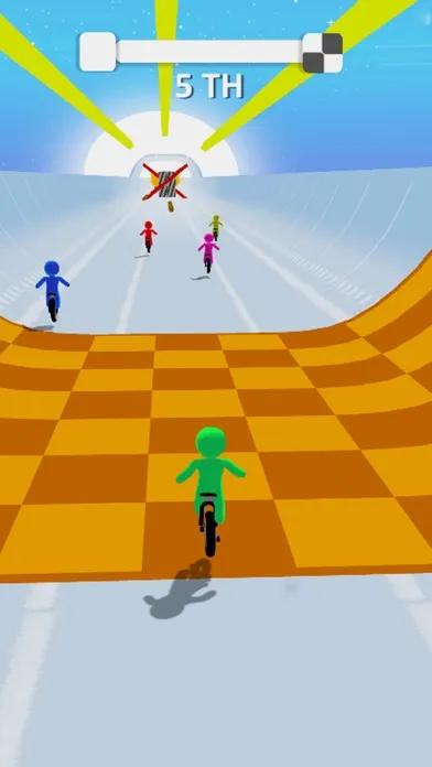 Happy Wheel Race 3D:Stickman Screenshots