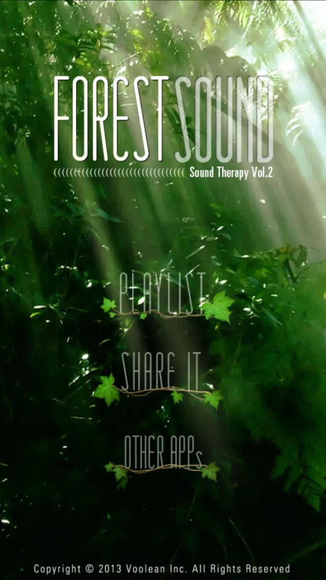 FOREST SOUND - Sound Therapy سکرین شاٹس
