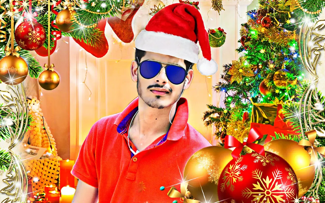 Capturas de pantalla de Christmas photo editor frames