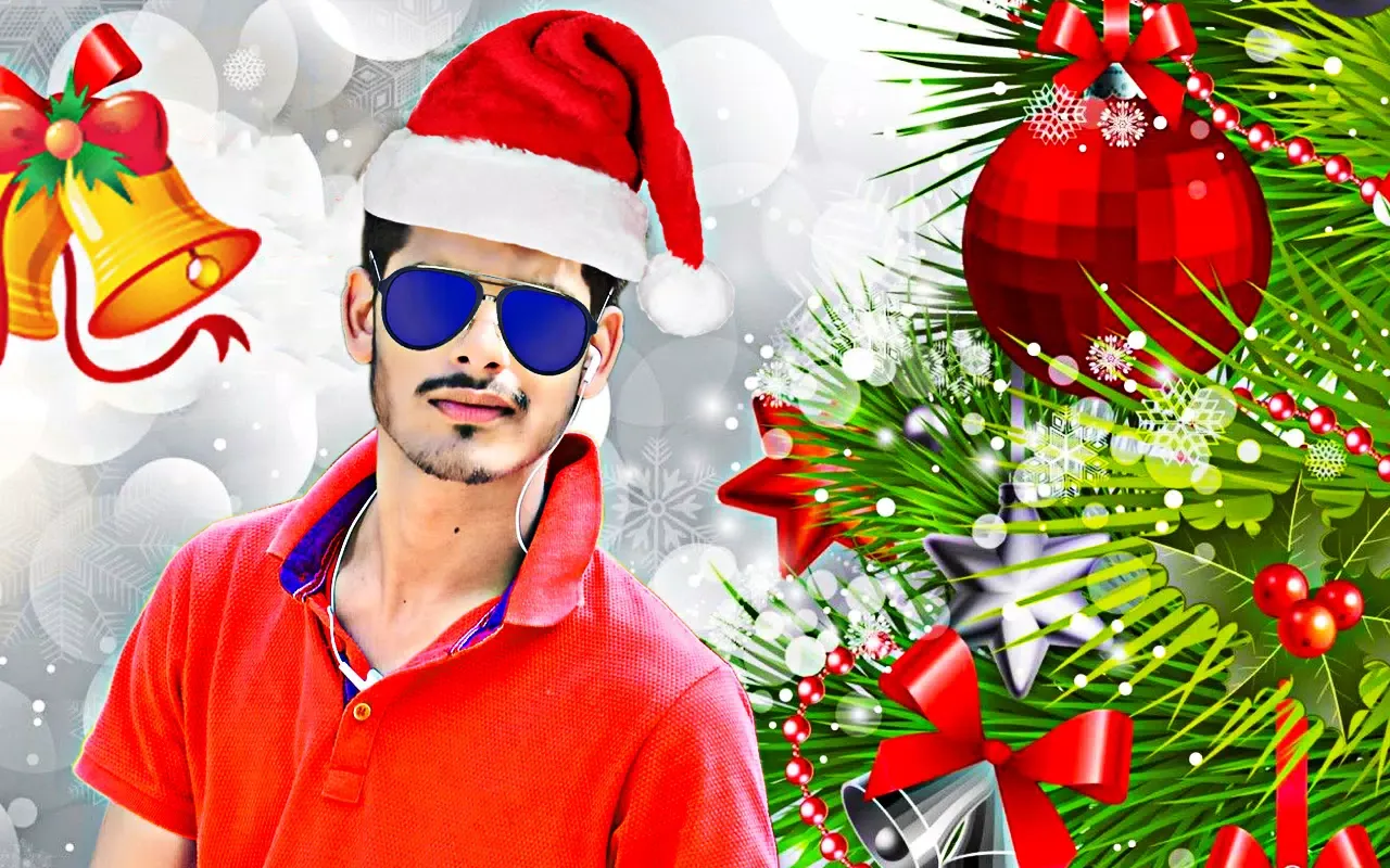 Capturas de pantalla de Christmas photo editor frames