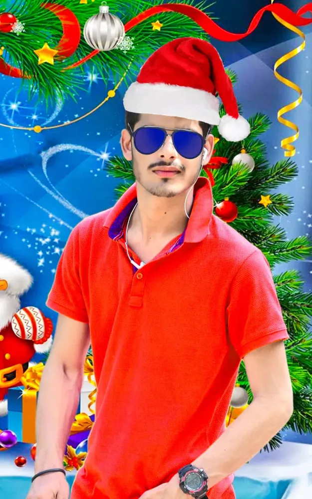 Capturas de pantalla de Christmas photo editor frames