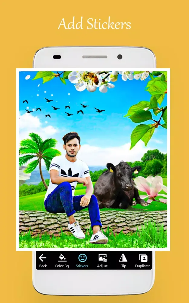 Screenshot di Nature photo editor and frames