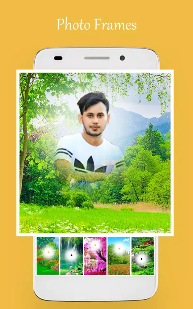 Screenshot di Nature photo editor and frames