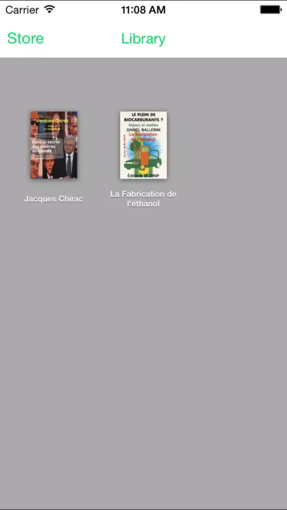 Captures d'écran de VOolume livres audio