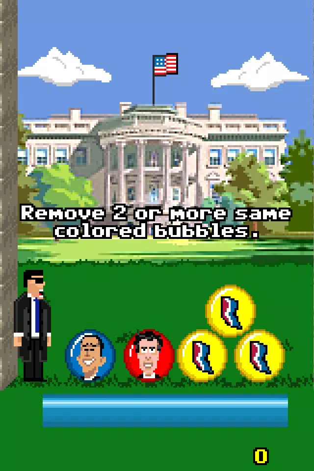 Election Bubble Game 2012: President to the White House应用截图