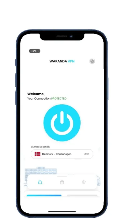 Wakanda VPN Ekran Görüntüleri