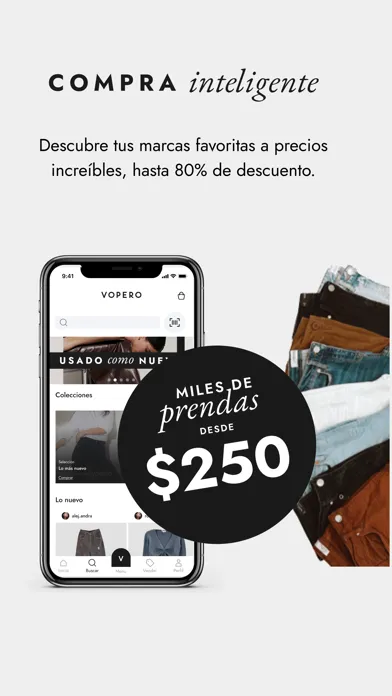 Ảnh chụp màn hình của Vopero - Tienda de Ropa