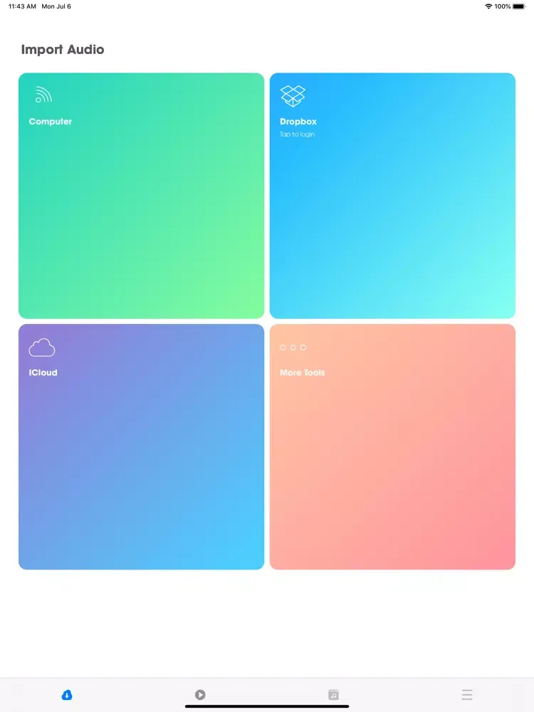 ภาพหน้าจอของ VidMate Offline Music Cloud iPad 