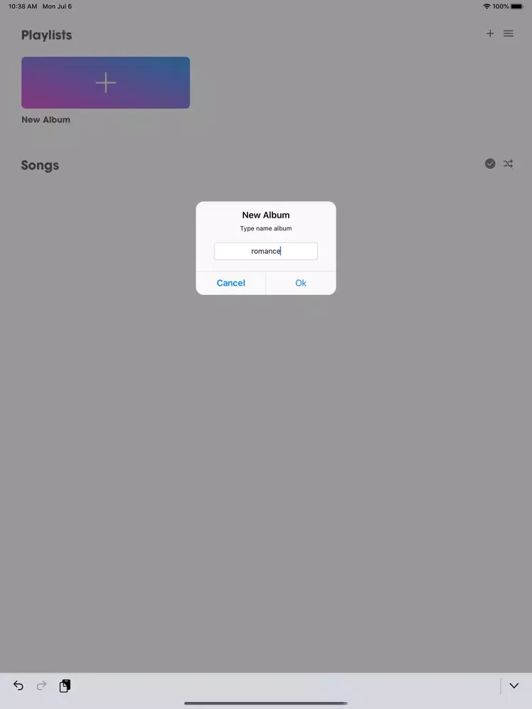 ภาพหน้าจอของ VidMate Offline Music Cloud iPad 