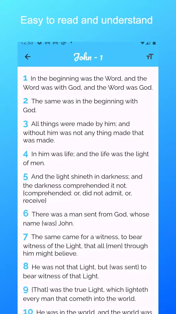 Bible Feels AI Screenshots