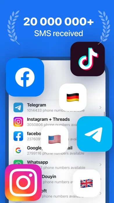 صور SMS Virtual - Receive SMS
