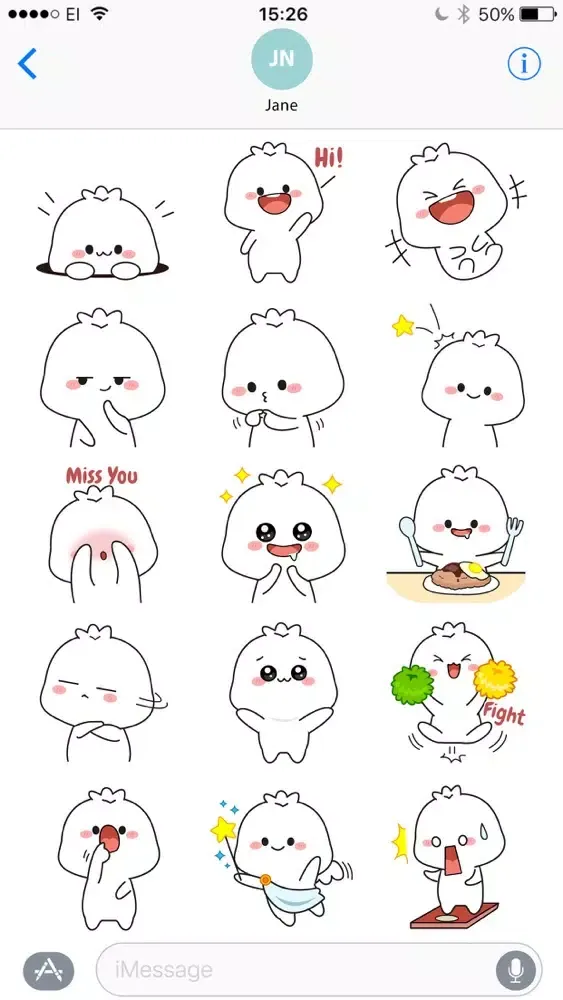 Screenshot di Chubby Xiao Long Bao Stickers