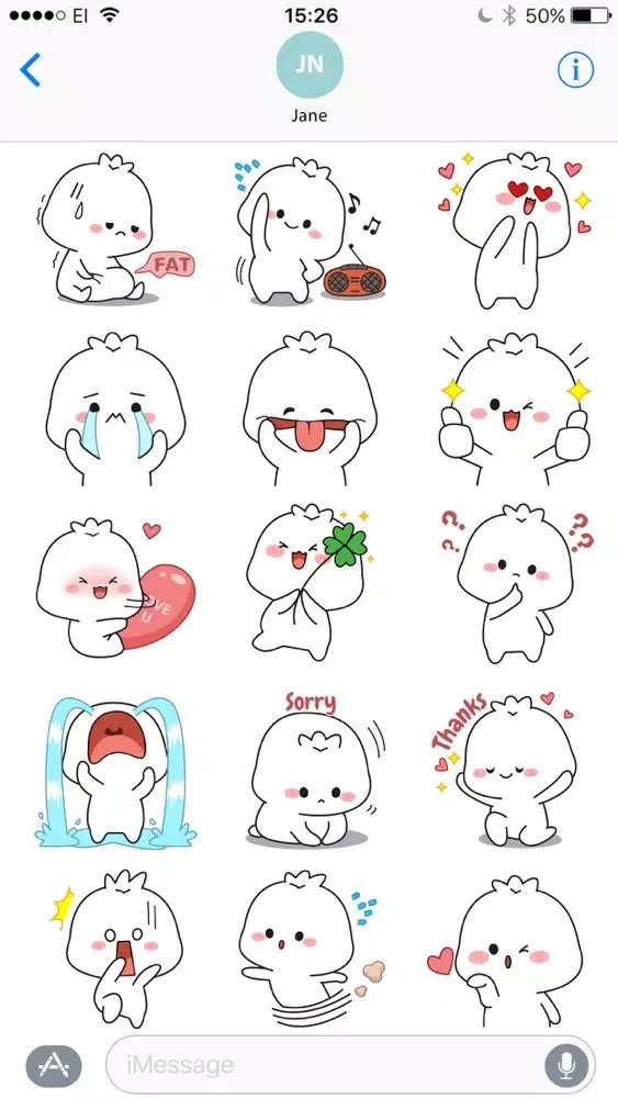 Screenshot di Chubby Xiao Long Bao Stickers