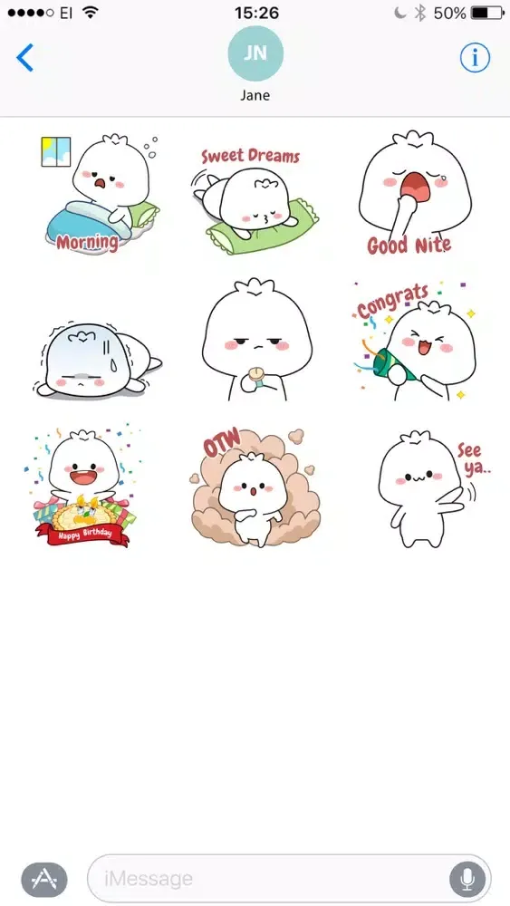 Screenshot di Chubby Xiao Long Bao Stickers