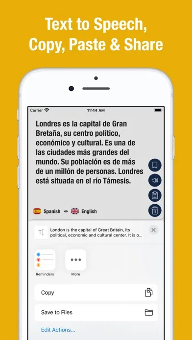 English to Spanish Translator.應用截圖