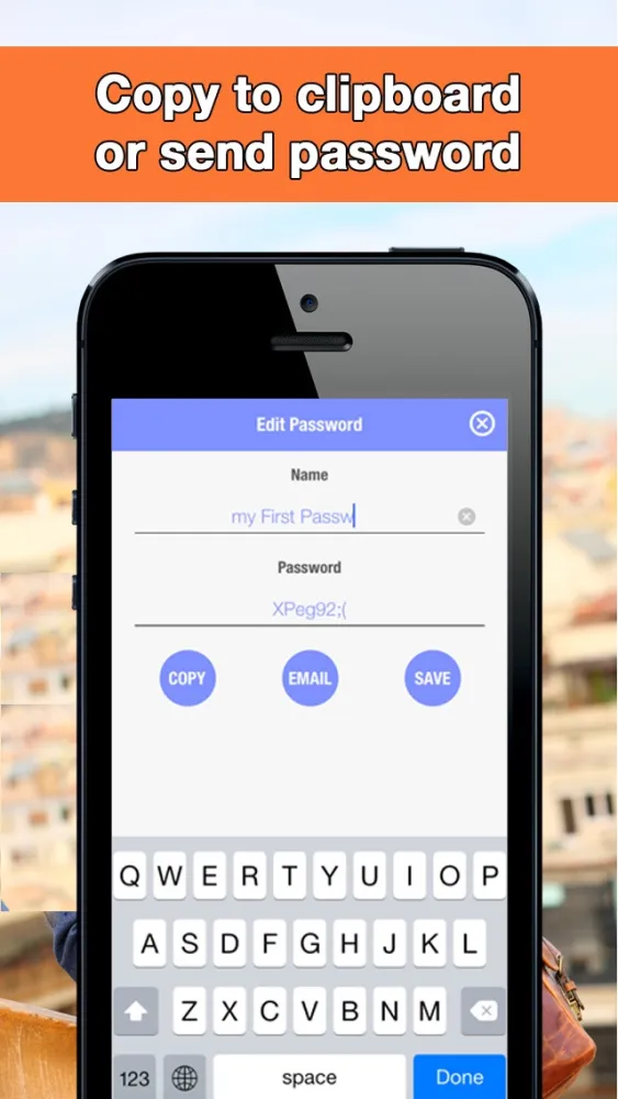 Password Generator - Generate Secure Passphrase and Safe Keycodes Screenshots