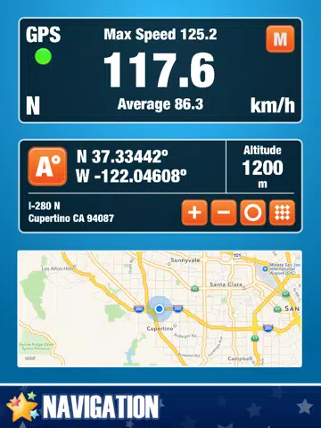 Ski Tracker – Snow Trail Map with Riding Report iPad 应用截图