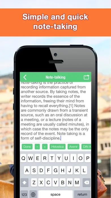 Notepad App - Free Text Editor and Notebook Screenshots