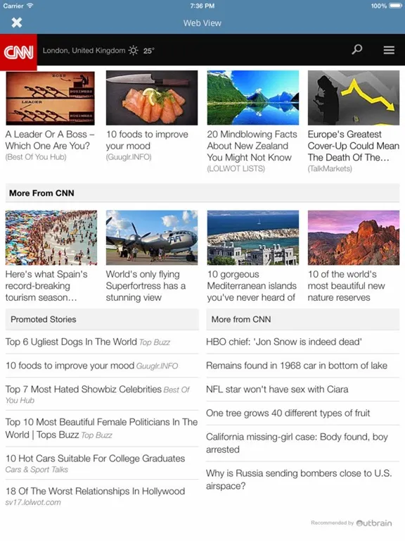 World News - Latest Headlines iPad 应用截图