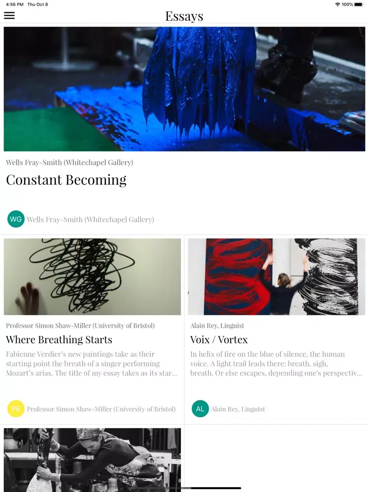 Screenshot di Fabienne Verdier: Vortex iPad 