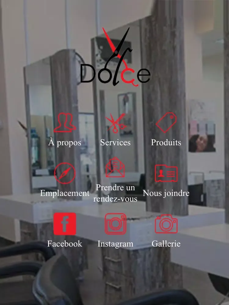 Coiffure Dolce iPad  スクリーンショット