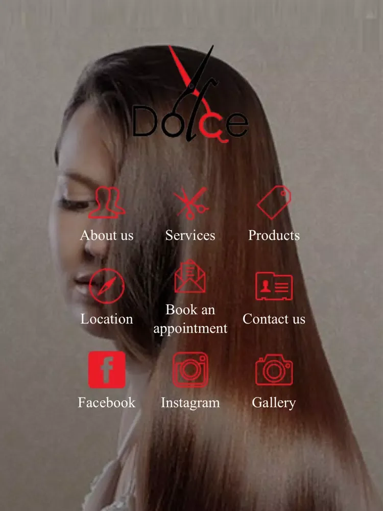 Coiffure Dolce iPad  スクリーンショット