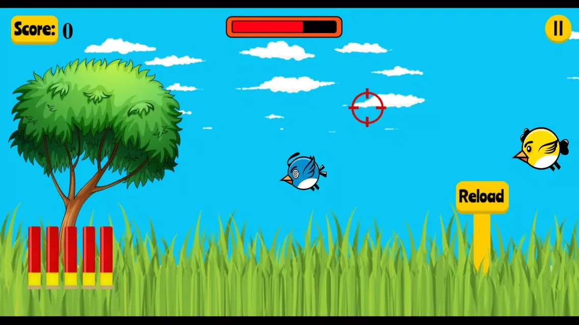 Zrzuty ekranu Flappy shooter game