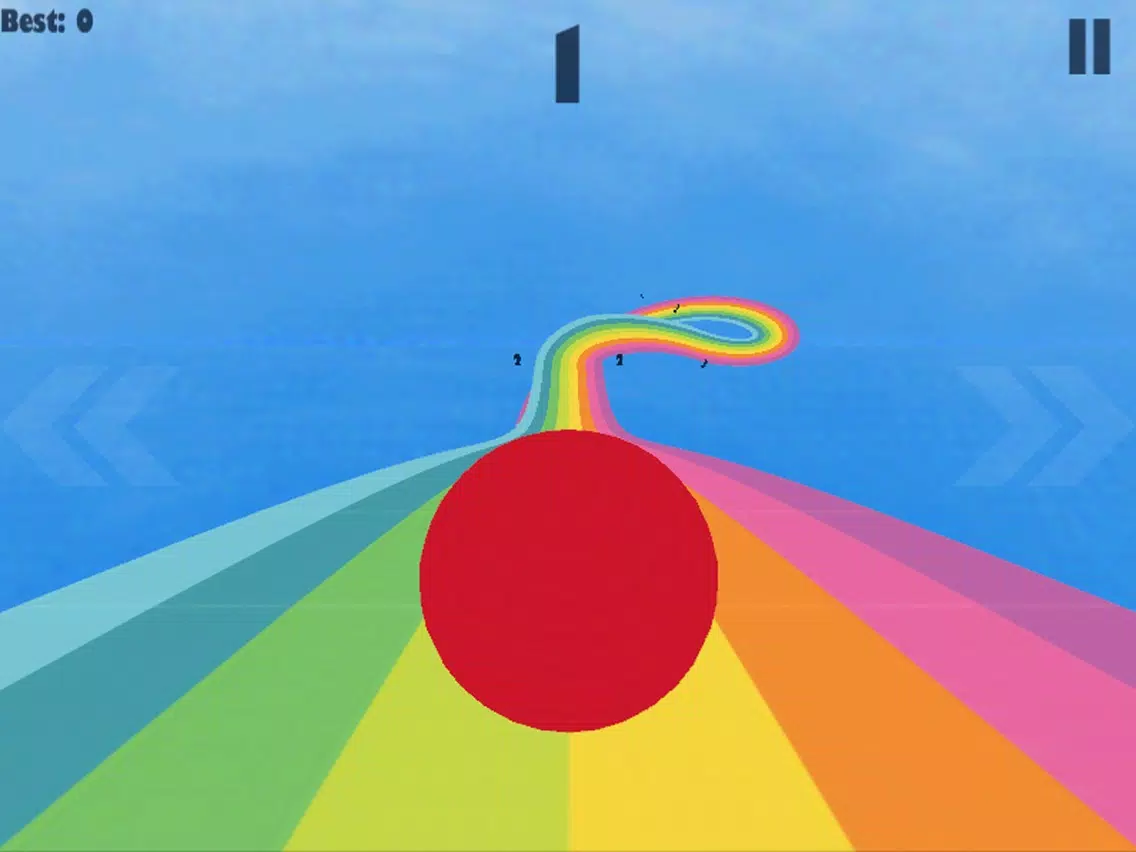 The Rainbow Road iPad  스크린샷