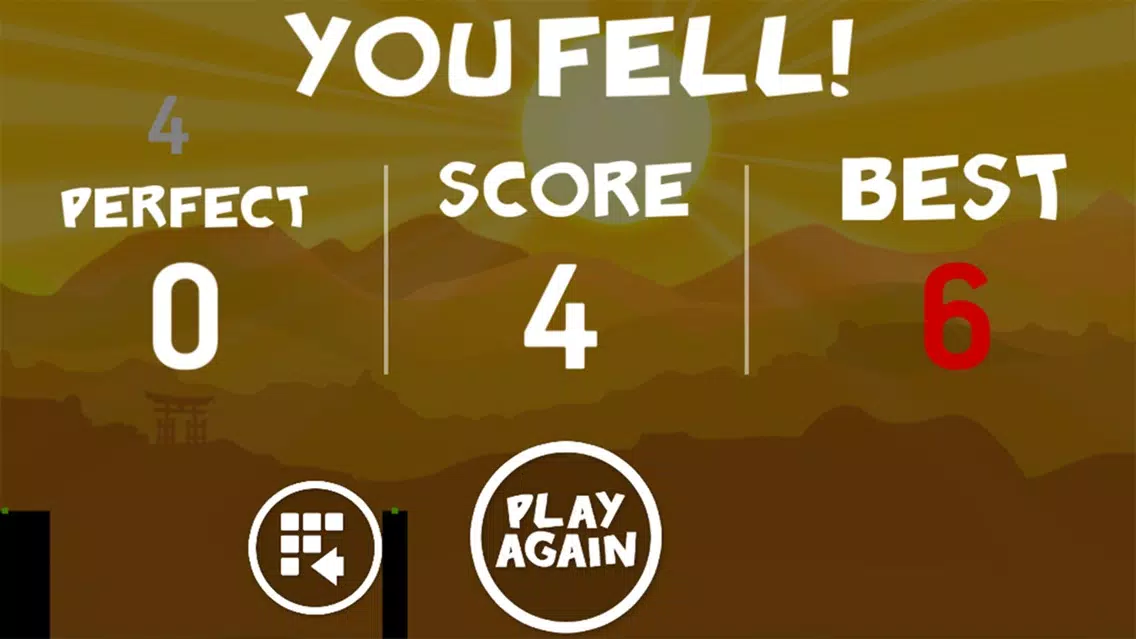 Capturas de tela do Panda Stick Hero
