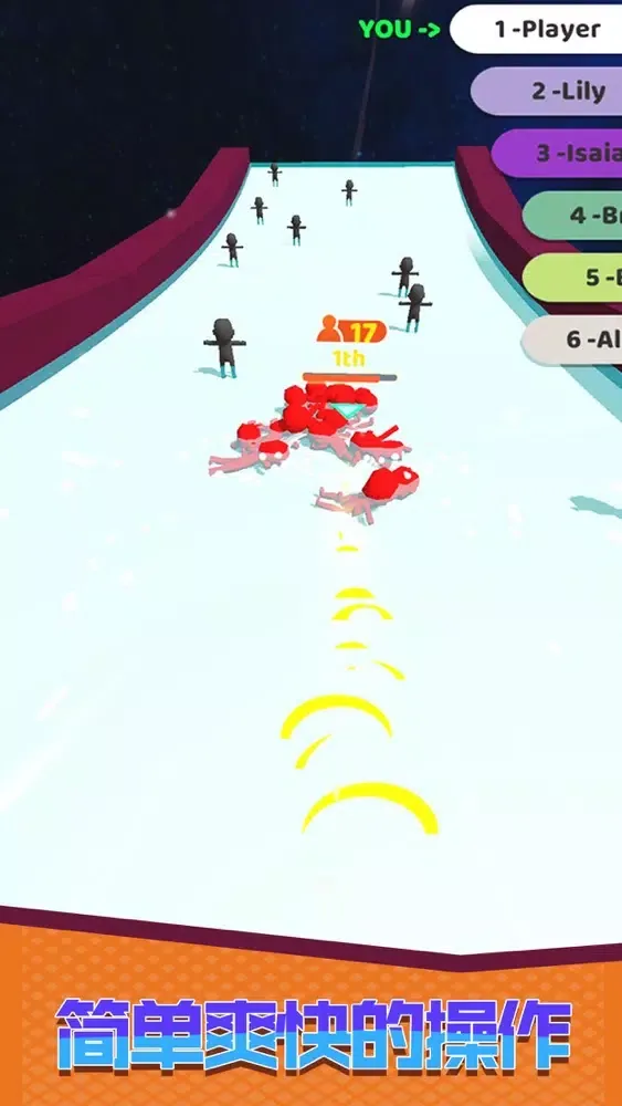 Zrzuty ekranu Falling Race.io
